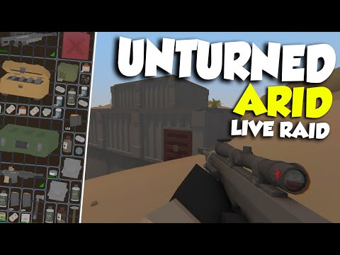 Unturned Arid Survival - Going Deep in Online Base Raid (Ep. 2)