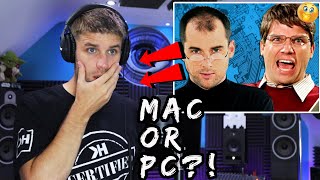 I DIDN&#39;T SEE THAT COMING!! STEVE JOBS VS BILL GATES | Rapper Reacts to Epic Rap Battles Of History
