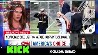 SNEAKO Reacts to Natalie Harp Riding in a Trunk to Stay Close to Trump