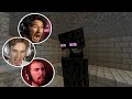 Gamers Reaction To First Seeing Enderman Mob In Minecraft Pewdiepie And More