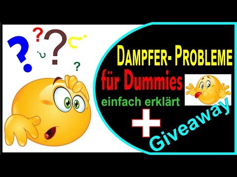 Dampfen für Anfänger Probleme Rauchen aufhören Dampfen beginnen Teil 3