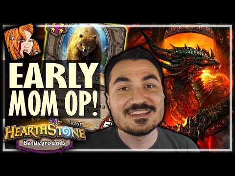 ALWAYS TAKE EARLY MOM! - Hearthstone Battlegrounds