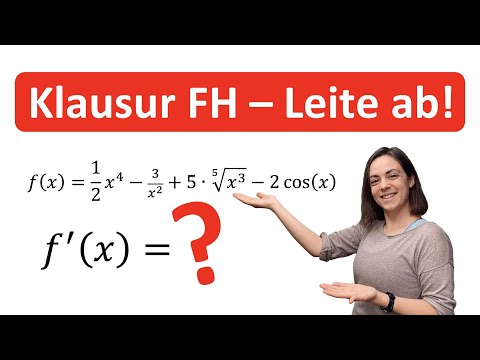 🦊 ALL DERIVATION RULES by EXAMPLE | Differentiation at university level | FH exam business admini...
