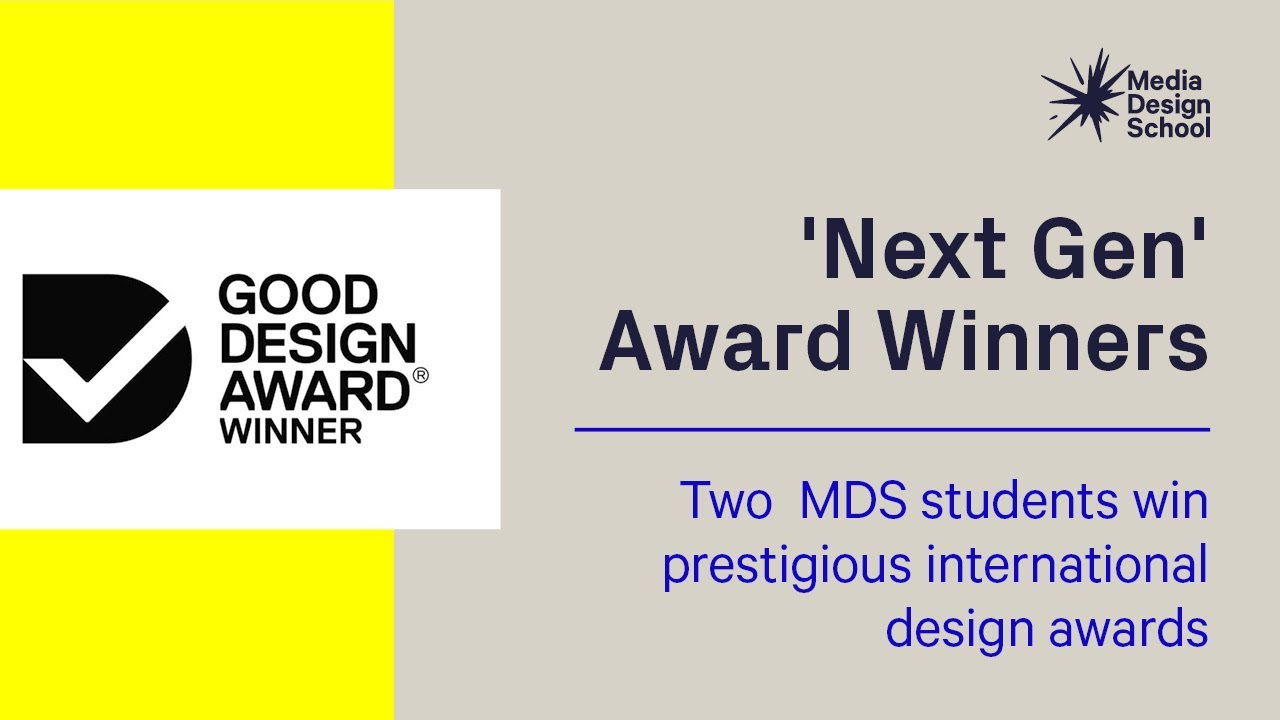 Congratulations to Media Design School's Good Design Awards Winners for 'Pick' and 'Grow'
