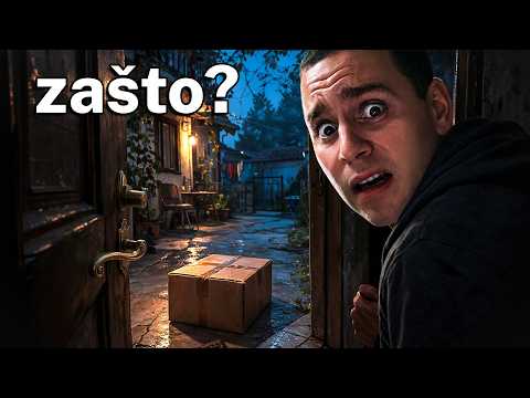 NEKO NAM JE OSTAVIO KUTIJU ISPRED VRATA I POBJEGAO!