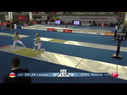 Seoul Grand Prix 2023 SWS - L32 - Larissa Eifler GER v Nisanur Erbil TUR