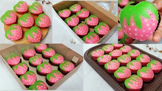 Download lagu PASTI LARIS ‼️ IDE JUALAN BOLU KUKUS STRAWBERRY | COCOK UNTUK SOUVENIR DAN ISIAN SNACKBOX mp3