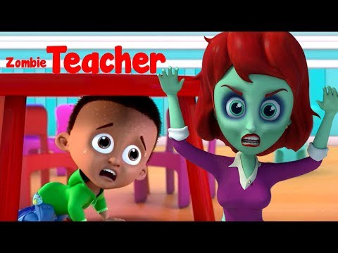 Guru Zombie | Lagu Untuk Halloween | puisi Anak Indonesia