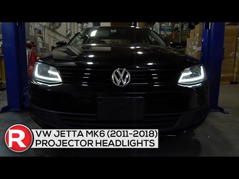 Spec-D Projector Headlights VW Jetta MK6 [LED DRL] (2011-2018) DIY Install How To & Specs