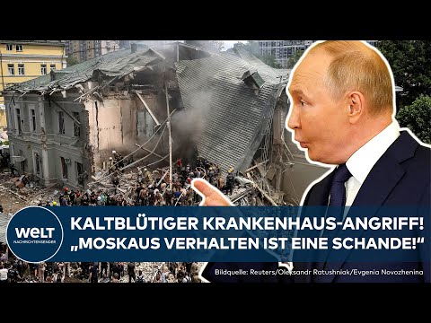 UKRAINE-KRIEG: "Eine Schande!" UN-Sicherheitsrat Debatte zu Putins kaltblütigen Krankenhaus-Angriff