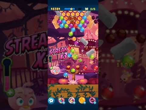 Angry Birds Pop Bubble Shooter LEVEL 467 NO BOOSTERS #angrybirdspopbubbleshooter