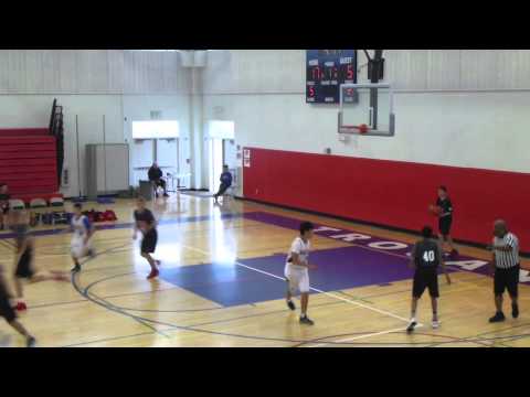 Bay City Red 2 vs Torch - 8th Grade Boys' Basketball - 2015 Bulldawgs Tournament