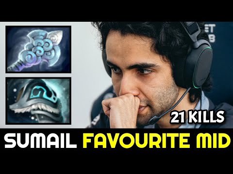 SUMAIL Almost 1000 XPM with his Favourite Mid Hero Dota 2
