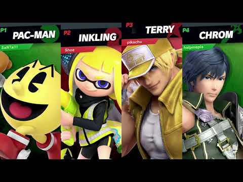 Santa & Bingsu vs DraKon & F0ne - Winners Round 1 SSBU Doubles - Redwood Smash 6 | Pac-Man & Chrom v