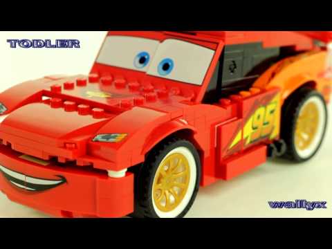 Vidéo LEGO Cars 8484 : Flash McQueen