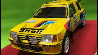 New OttO mobile 1 18 Peugeot 205 Grand Raid Dakar 