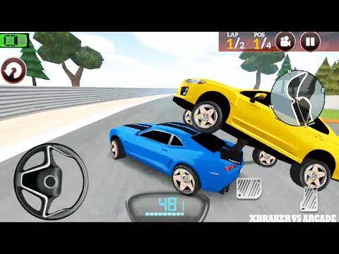 Drive for Speed Simulator: Sport Car Driving, Blue Camaron Race Mode - Android GamePlay 2019