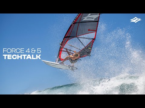 NAISH 2026 WAVE SAILS FORCE 4 AND 5 | TECHTALK W/ ROBBY NAISH