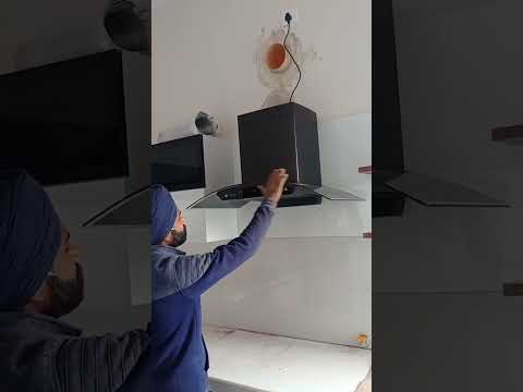 Kitchen Chimney Installation #shorts