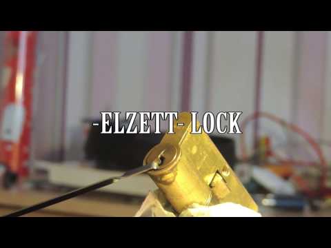 Elzett euro cylinder picked [zár nyitás gyorsan-part1]