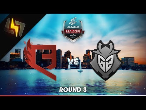 [ES] Quantum Bellator Fire vs G2 Esports | ELEAGUE Major 2018 | Round 3 | Cache