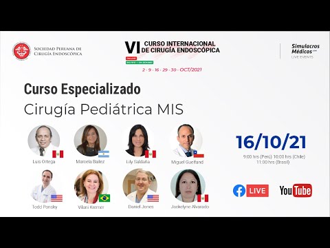 Curso Especializado; Cirugía Pediátrica MIS - 16/10 - Parte 1