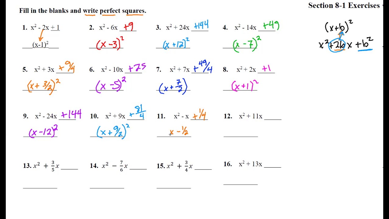 101 8-1 Solutions 1-16