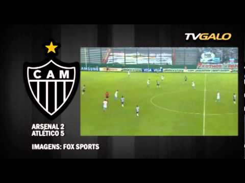 27/02/2013 Galo goleia o Arsenal pela Libertadores com invasão atleticana na Argentina