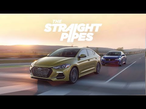 2017 Honda Civic Si vs Hyundai Elantra Sport Review - Turbo Fun