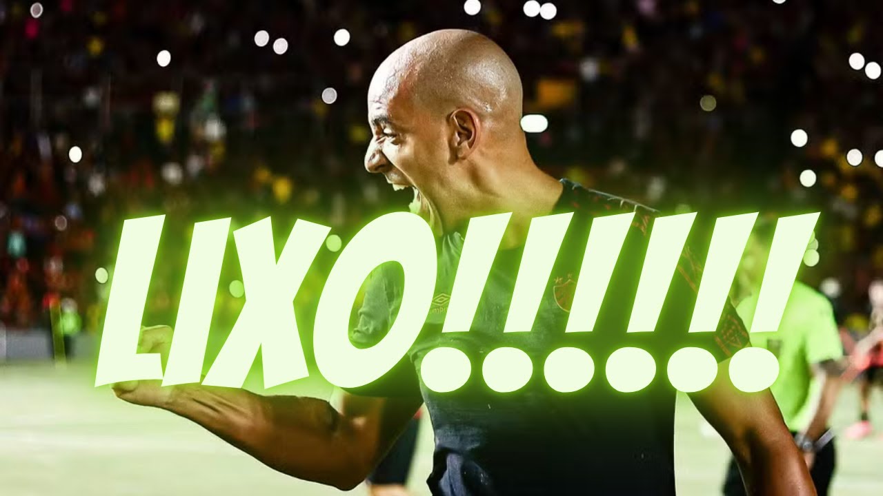 UM LIXO ! TREINADOR SEM VERGONHA ! UMA PIADA