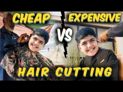 Cheap ve Expensive Hair Cut ! 5000 ve 100