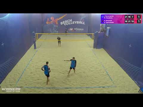 15:10 I. Romanenko / M. Horobets - V. Antoniuk / V. Tyshchenko 14.03.2023 | Winners Beach Volleyball