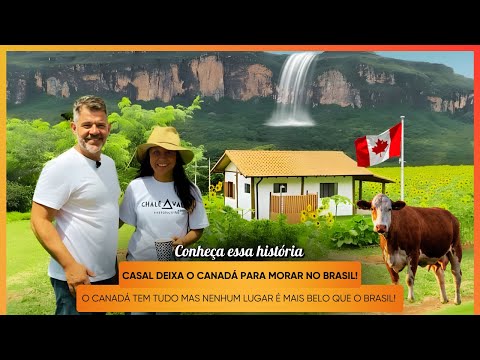 ELES DEIXARAM O CANADÁ para viver uma VIDA SIMPLES em MINAS GERAIS #roça #brasil
