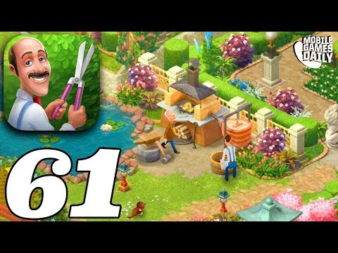 GARDENSCAPES - Stable Area - STORY Walkthrough Gameplay Part 61 (iOS Android)