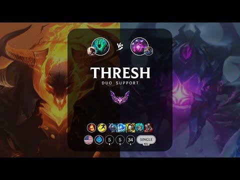 Thresh Support vs Vel'Koz - NA Master Patch 13.12