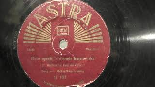 Albert de Booy: Hein speelt 's avonds harmonica.(1934). (Astra).