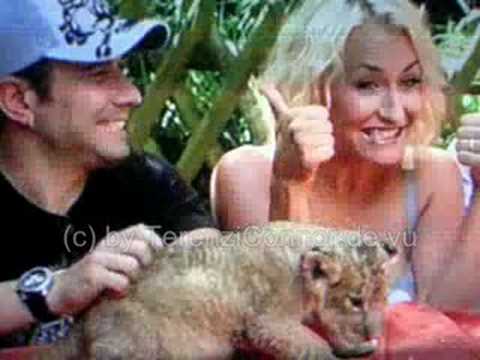 ( RTL Exclusiv 5.8.08 ) Sarah Connor tauft Löwenbabys - Slideshow