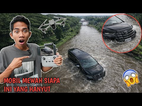 MOBIL MEWAH ALPAD H4NYUT DISUNGAI TEREKAM DRONE ARIK??😱PUNYA SIAPA?? | Mikael TubeHD