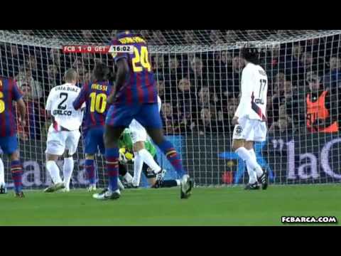 2010-02-06 - FC Barcelona - Getafe 2-1 (1. félidő)