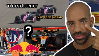 Como a RED BULL tentou INTERFERIR NA LARGADA DO NORRIS NOS EUA? + confusão na Alpine DE NOVO 