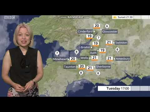 Bee Tucker - Points West weather - (2nd July 2019) - 60 fps