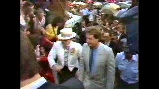 Elton John - Wedding news clip from February of 1984