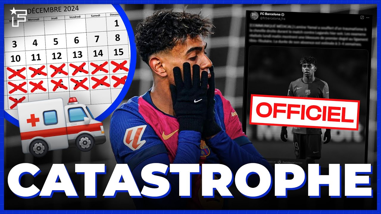 La TERRIBLE annonce du Barça sur Lamine Yamal | JT Foot Mercato
