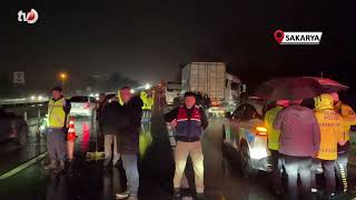 D 650 Kara Yolunda Zincirleme Kaza 12 Yaralı