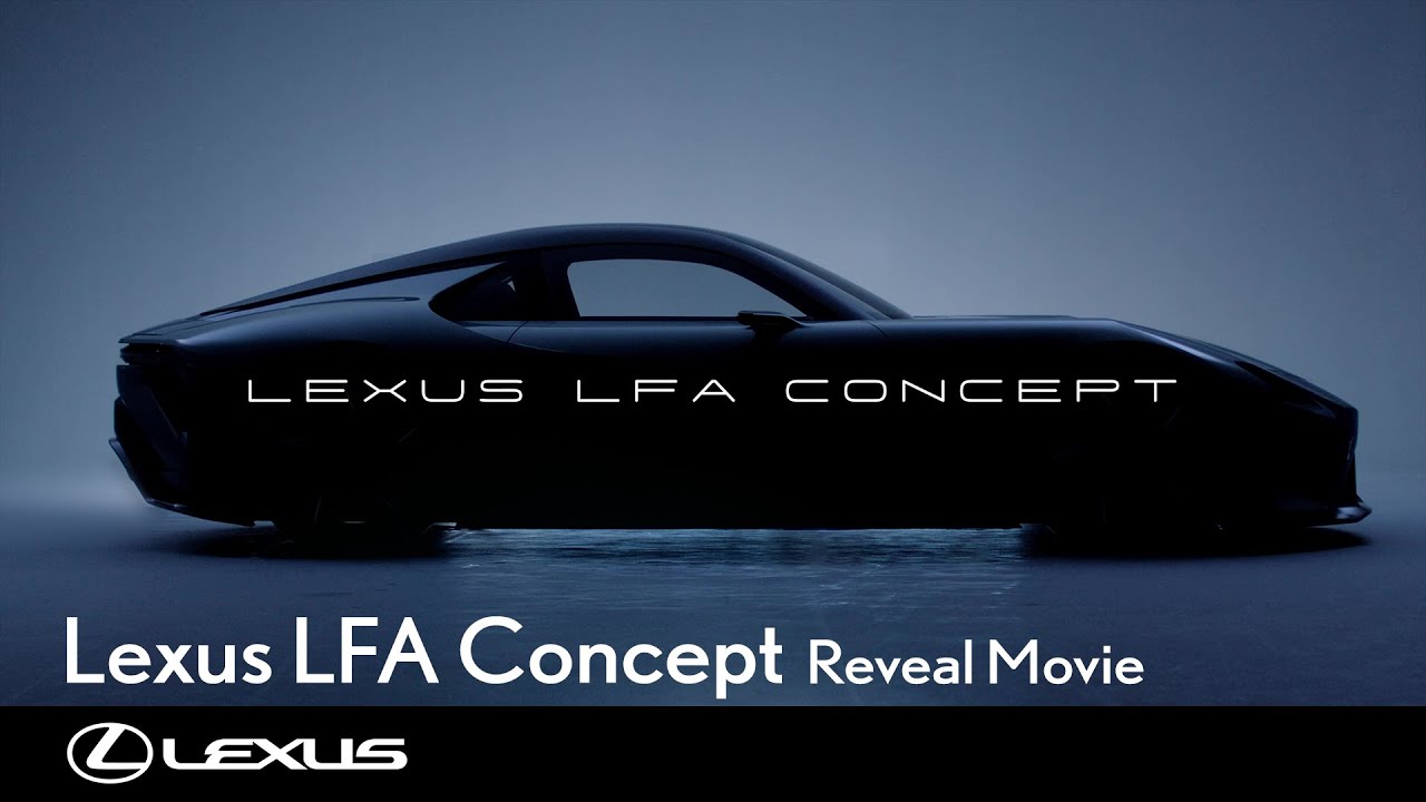 Lexus LFA Concept Reveal Movie
