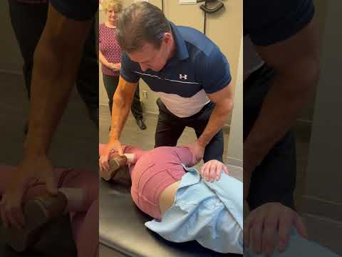 Loud Cracks! Low Back Pain Gone!🧨💣💥 || #asmrsounds #asmrvideo #chiropractic #adjustment #trending