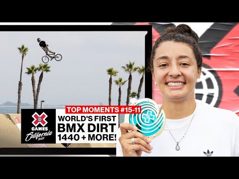 KADEN STONE'S WORLD'S FIRST 1440 + Top Moments #15 - #11 | X Games California 2023