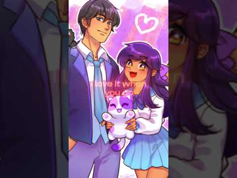 Aphmau and Aaron there&rsquo;s nothing holdin&rsquo;me back💜❤️