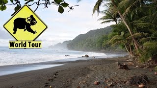 preview picture of video 'Voyage au Costa Rica, Noel au parc de Corcovado (Travel Costa Rica) Tour du monde (around the world)'