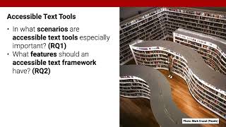 Accessible Text Tools: Where They Are Needed and What They Should Look ...